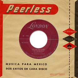 The Rolling Stones - Under The Boardwalk - London 9038 • Mexico discography: London singles
