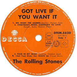 The Rolling Stones: Got Live If You Want It! - New Zealand 1965