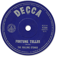 The Rolling Stones - Fortune Teller - Decca Y 7291 • Australia discography: Decca singles