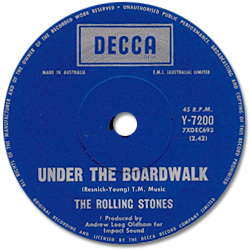 The Rolling Stones : Under The Boardwalk - Australia 1970