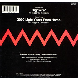 The Rolling Stones - Highwire Australia - CBS 656756