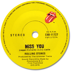 The Rolling Stones: Miss You - Australia 1978