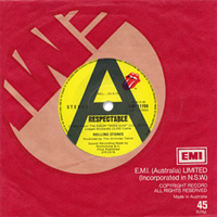 The Rolling Stones - Respectable - EMI RSR-11799 - promo copy • Australia discography: The RSR - EMI years [1978-1984]
