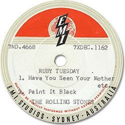 The Rolling Stones: Ruby Tuesday - Australia 1967