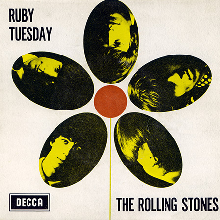 The Rolling Stones - >Ruby Tuesday - Decca DFEA 7537 • Australia discography: Decca EPs [1964-1971]