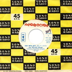 The Rolling Stones - She Was Hot - EMI 01.21.100067 • Peru discography: The EMI - CBS years [1978-1986]