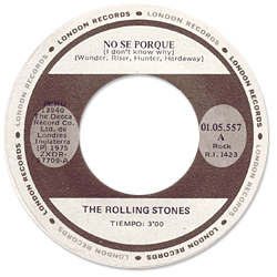 The Rolling Stones - I Don't Know Why - London 01.05.557 • Peru discography: The London years [1964-1975]