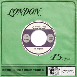 The Rolling Stones - The Last Time - London 9276 • Peru discography: The London years [1964-1975]