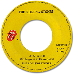 The Rolling Stones : Angie - Peru 1973