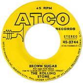 The Rolling Stones - Brown Sugar - Atco 45-3744 • Philippines discography: The Atco - Atlantic years [1971-1977]