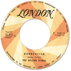 The Rolling Stones - Connection - London F.760110 • Philippines discography: London singles