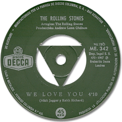 The Rolling Stones: We Love You - Spain 1967