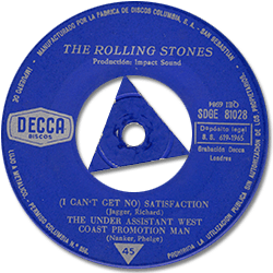 The Rolling Stones - Satisfaction - Spanish EP, 1965