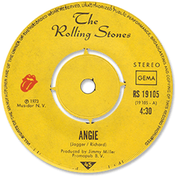 The Rolling Stones: Angie - Sweden 1973