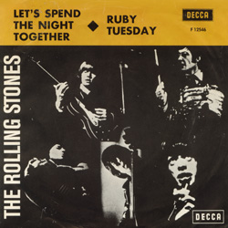 The Rolling Stones - Let's Spend The Night Together - Decca F 12546 • Sweden discography: Decca singles