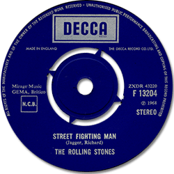 The Rolling Stones: Street Fighting Man - Sweden / UK 1971