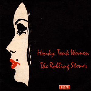 The Rolling Stones - Turkish single - Honky Tonk Women - Turkey PS