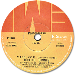 The Rolling Stones: Miss You - Turkey 1978