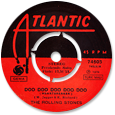 The Rolling Stones - Turkish single - Doo Doo Doo Doo Doo - Atlantic 74505 - Turkey