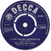 The Rolling Stones - Satisfaction - Decca F 12220 - UK