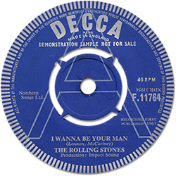 The Rolling Stones : I Wanna Be Your Man - UK 1963