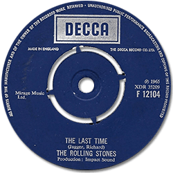 The Rolling Stones: The Last Time - UK 1972