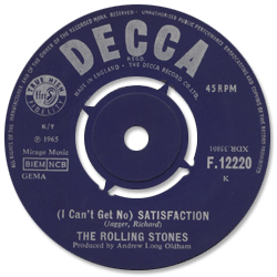 The Rolling Stones: (I Can't Get No) Satisfaction - UK 1965