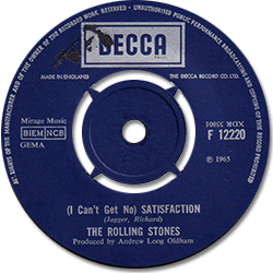 The Rolling Stones: (I Can't Get No) Satisfaction - UK 1972