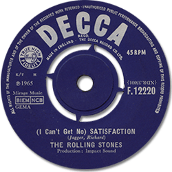 The Rolling Stones: (I Can't Get No) Satisfaction - UK 1965