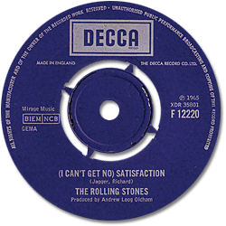 The Rolling Stones: (I Can't Get No) Satisfaction - UK 1972