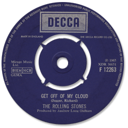 The Rolling Stones: Get Off Of My Cloud - UK 1972