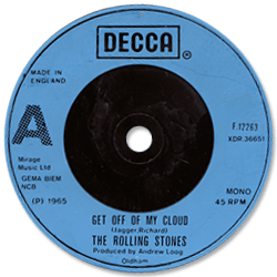 The Rolling Stones: Get Off Of My Cloud - UK 1982