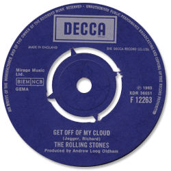 The Rolling Stones: Get Off Of My Cloud - UK 1972