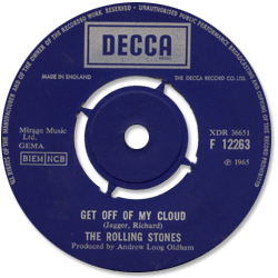The Rolling Stones: Get Off Of My Cloud - UK 1970