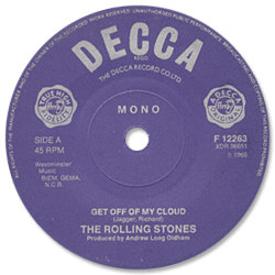 The Rolling Stones: Get Off Of My Cloud - UK 1982