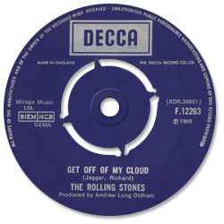 The Rolling Stones: Get Off Of My Cloud - UK 1970