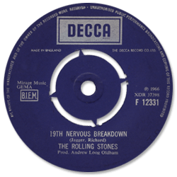 The Rolling Stones: 19th Nervous Breakdown - UK 1972