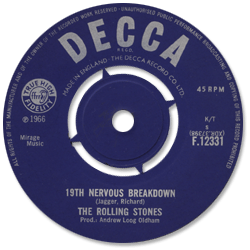 The Rolling Stones: 19th Nervous Breakdown - UK 1966