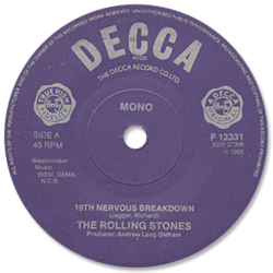 The Rolling Stones: 19th Nervous Breakdown - UK 1982
