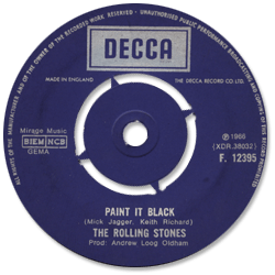 The Rolling Stones: Paint It, Black - UK 1970