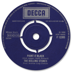 The Rolling Stones: Paint It, Black - UK 1972