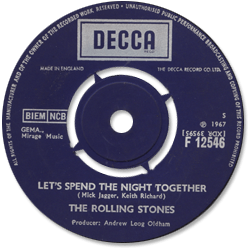 The Rolling Stones: Let's Spend The Night Together - UK 1967