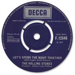 The Rolling Stones: Let's Spend The Night Together - UK 1967