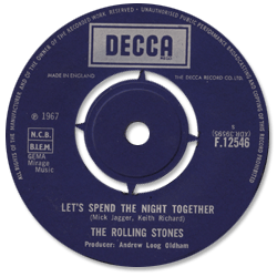 The Rolling Stones: Let's Spend The Night Together - UK 1967