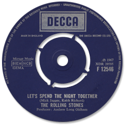 The Rolling Stones: Let's Spend The Night Together - UK 1972