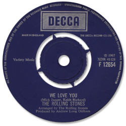 The Rolling Stones: We Love You - UK 1972