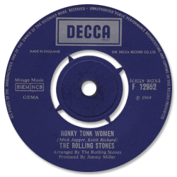 The Rolling Stones: Honky Tonk Women - UK 1969