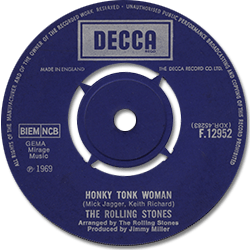 The Rolling Stones: Honky Tonk Women - UK 1969