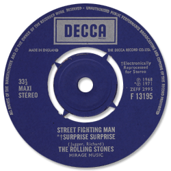 The Rolling Stones: Street Fighting Man - UK 1971