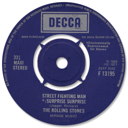 The Rolling Stones: Street Fighting Man - UK 1971